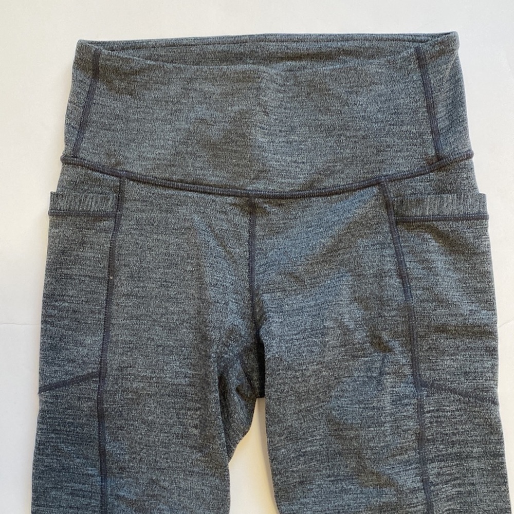 Athleta High Rise Spacedye Chaturanga to Town Tight Gray Sz S - Picture 5 of 12